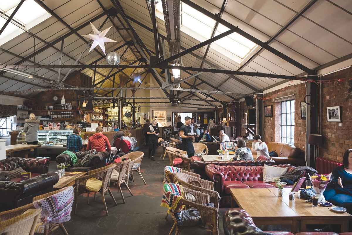 Bocabar Relaxed, sumptuous cafebar at the heart of Paintworks
